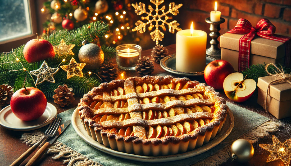 Weihnachtsliche Bratapfel-Tarte – Ein Fest für die Sinne mit KitchenUnique®