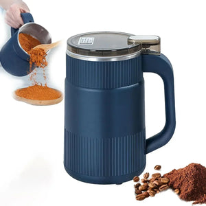 Elektrische Kaffeemühle aus Edelstahl – 500 ml Kapazität, vielseitige Mahlmaschine für Bohnen, Körner, Nüsse & Gewürze